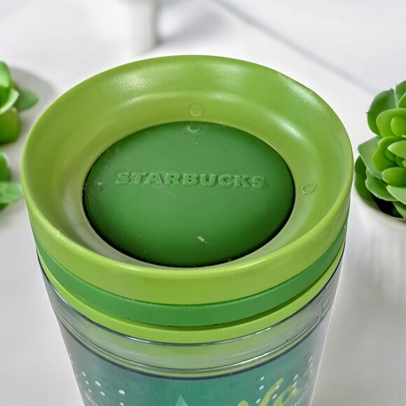2009 Starbucks Tumbler Travel MUg 29% Recycled 12 fl.oz. - Picture 4 of 8